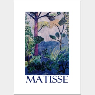 Moroccan Landscape (1913) by Henri Matisse Posters and Art